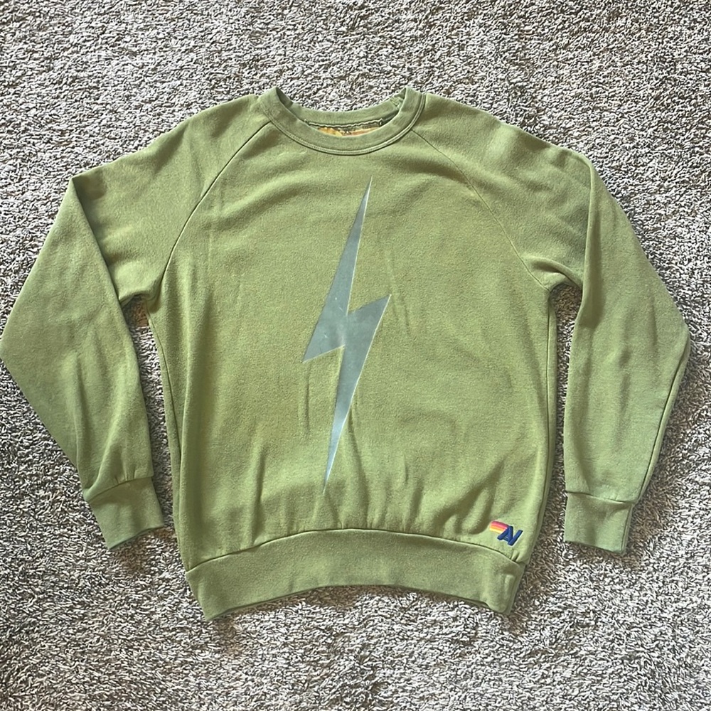Aviator nation bolt crew sweatshirt